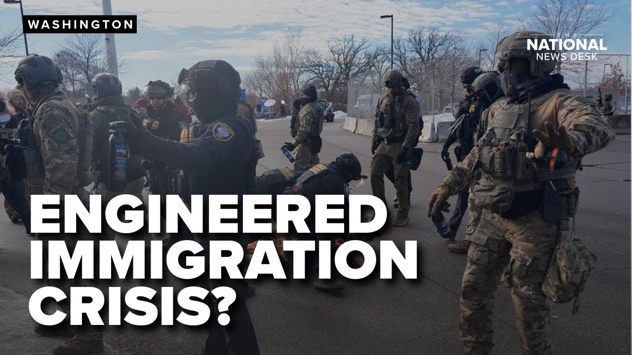 ICE arrests hundreds amid claims of engineered immigration crisis