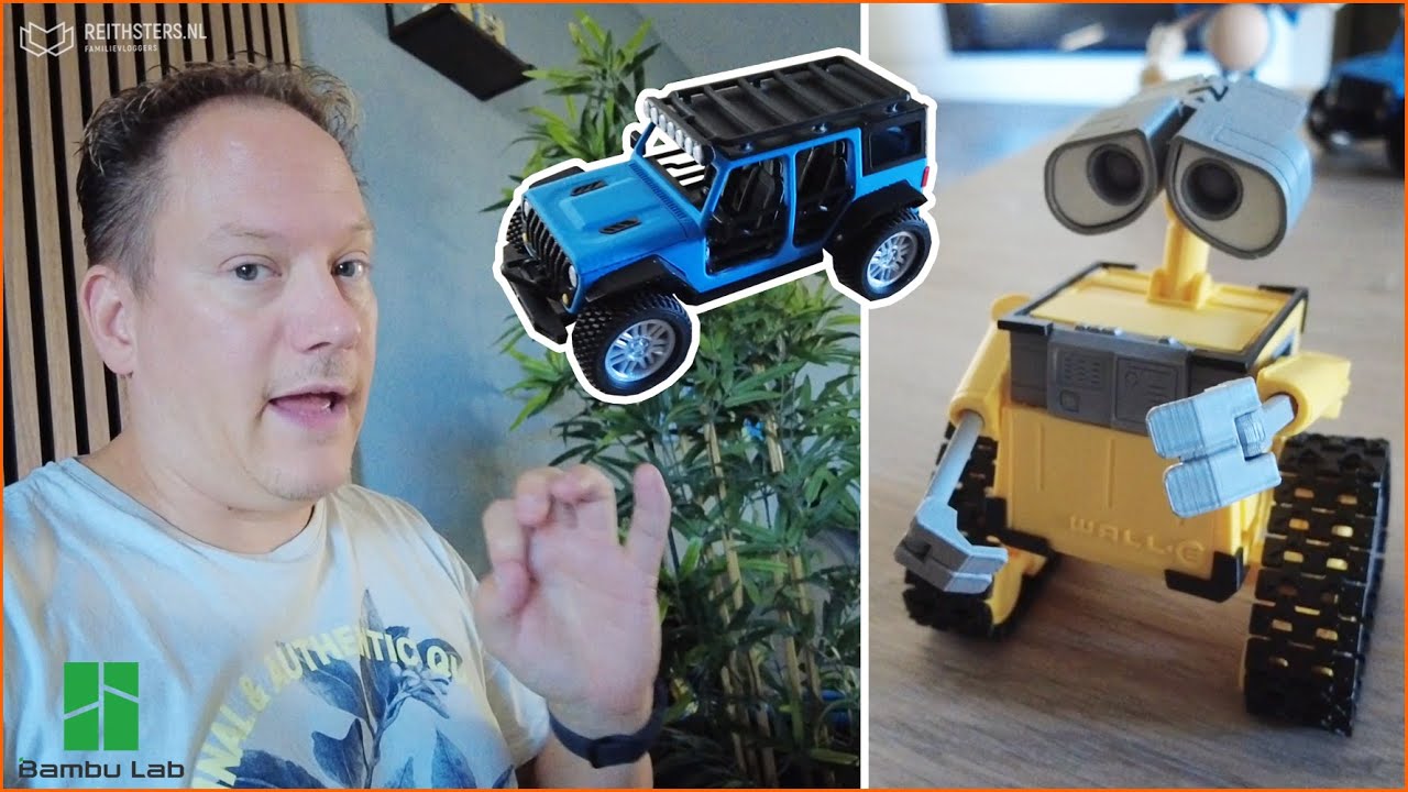 WIJ PRINTEN GEWOON ONS EIGEN SPEELGOED 😲 - VLOG #506