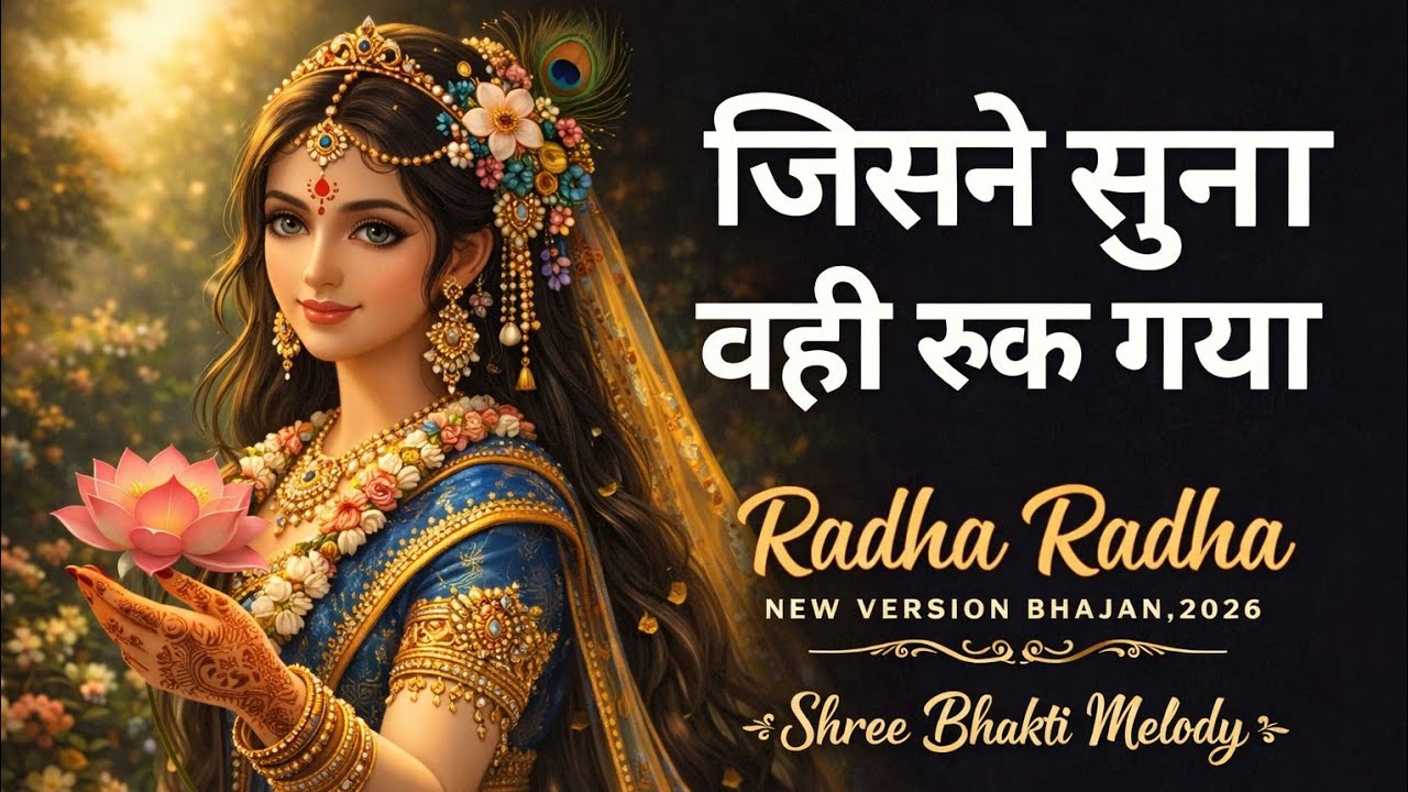 🌼 Soulful Radha Krishna Morning Bhajans 2026 | Divine Nonstop Krishna Bhakti Songs | Peacful Bhajan