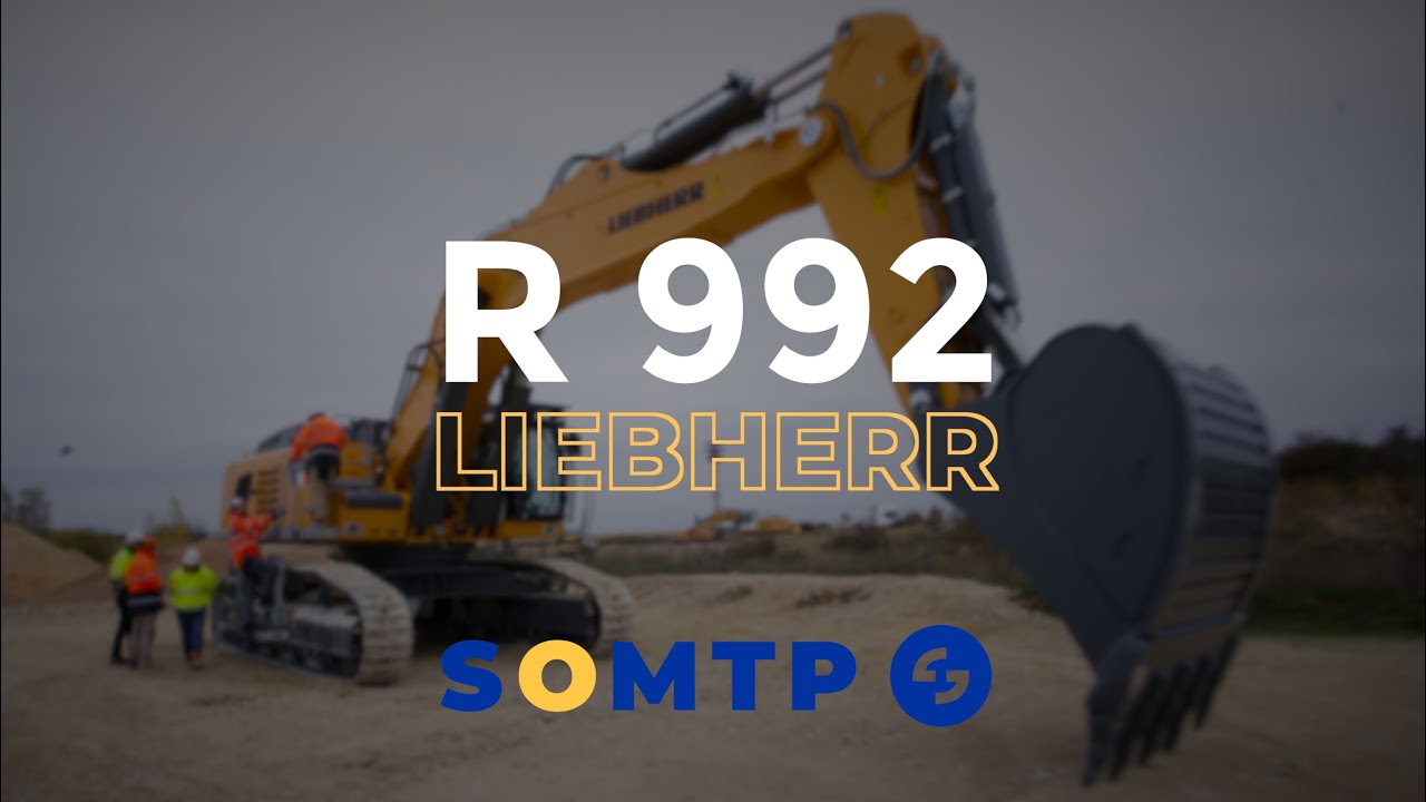 Livraison d'une légende : la Liebherr R 992