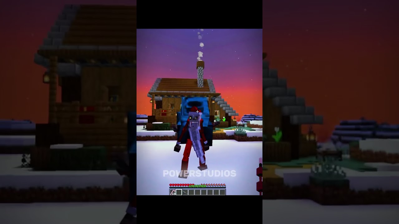 Minecraft Christmas dweller 💀