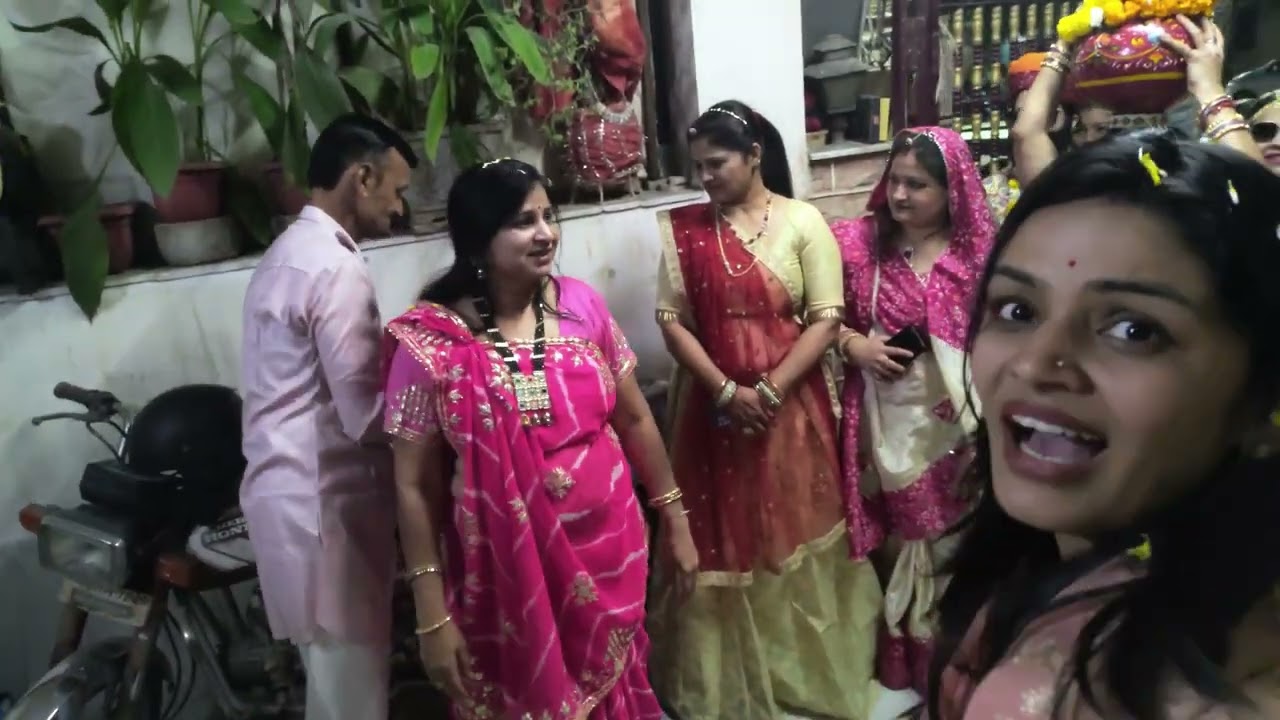 गुडला घूमाने का कार्यक्रम #bhajan #dance #marwadi #hindudeity #hindugod 