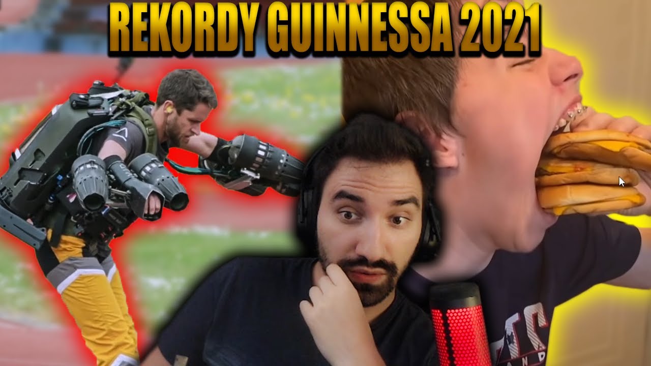 REKORDY GUINNESSA USTANOWIONE W 2021 | *CHŁOP LATA JETPACKIEM JAK CJ W SAN ANDREAS 😎*