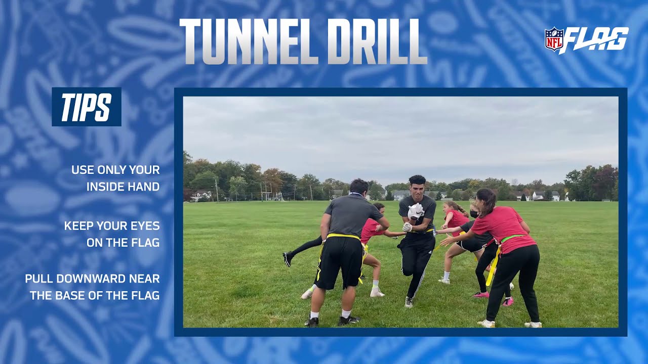 Flag Pulling Drills | NFL FLAG Football