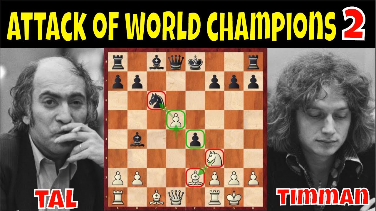 ATTACKING Technique na Super Effective pag ating natutuhan! || GM Tal vs. GM Timman || # 348
