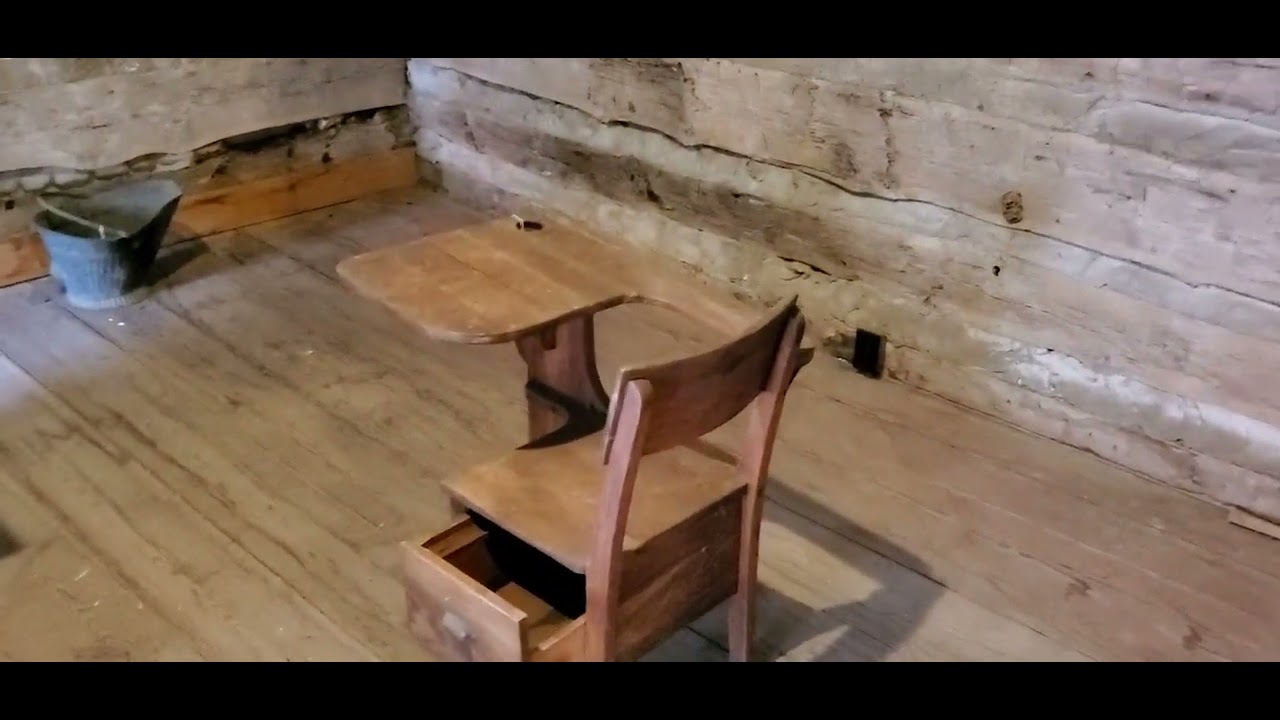 Historical Era (1800's) Bedroom and one Room School