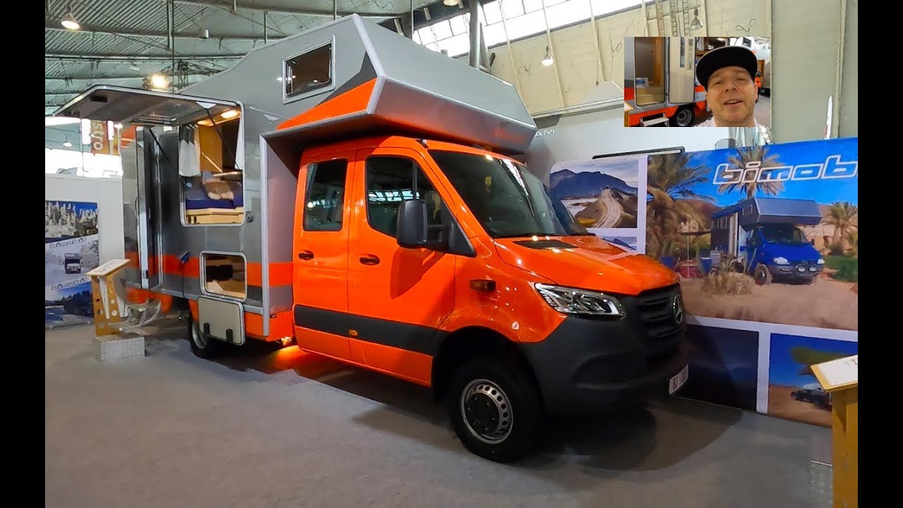 Bimobil BJ 383 Allrad 4x4 RV Motorhome Camper Van expedition vehicle walkaround and interior V1569
