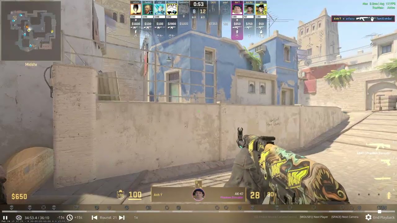 Me and ma comrades 3vs5