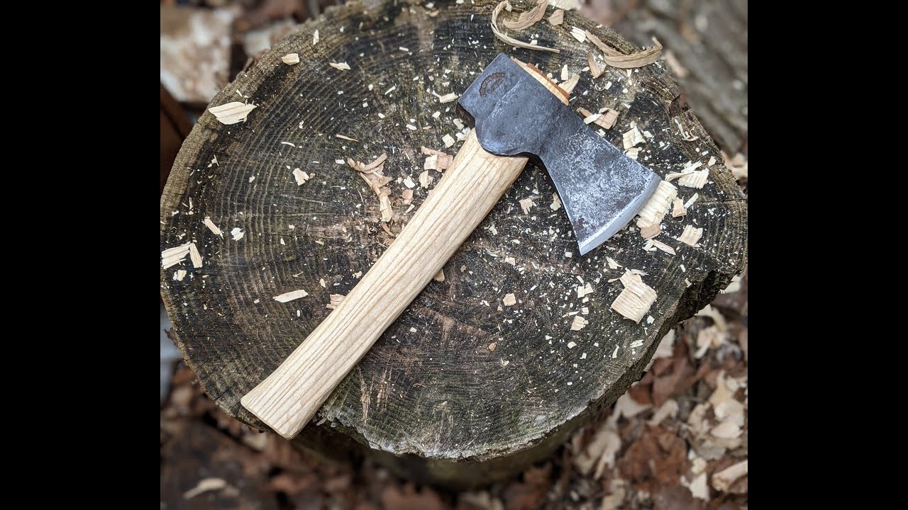 How I put a new handle on an Gransfors and Bruk axe.