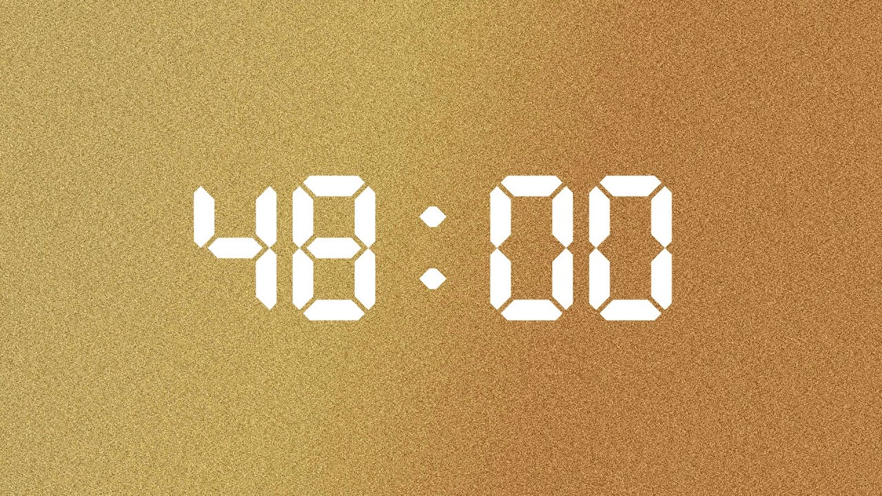 48 Minute Timer Quick Block | Gold Edition | NX