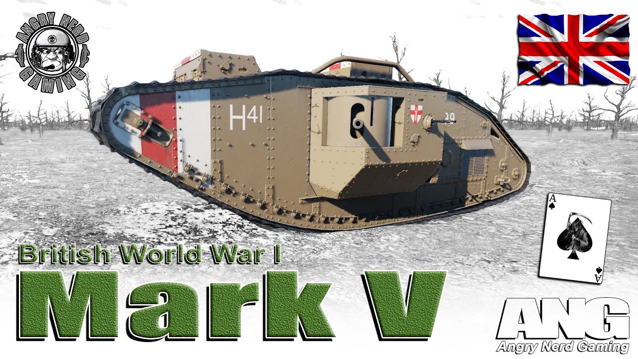 War Thunder: Mark V, British, Tier-1, WW I, Medium Tank