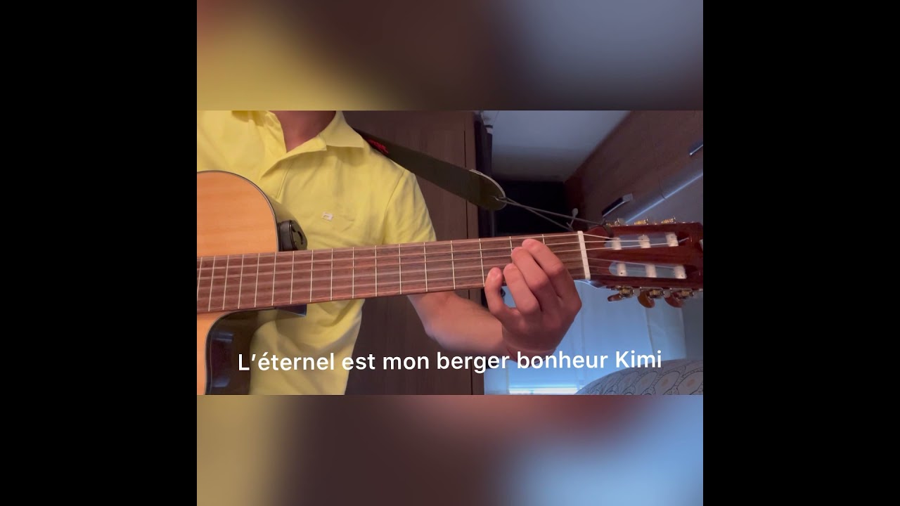 Cantique l’éternel et mon berger bonheur Kimi