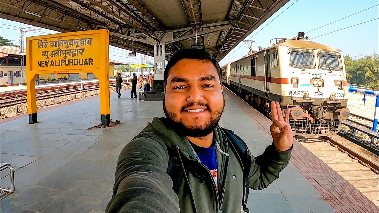 New Alipurduar To Sealdah Teesta Torsa Express Train Journey.