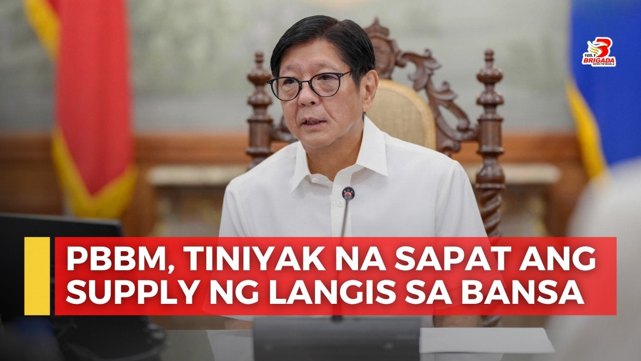 Pangulong Marcos, tiniyak na sapat ang supply ng langis sa bansa; kapangyarihan para bawasan ang...