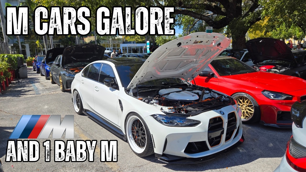 BMW M CARS AND ONE BABY M