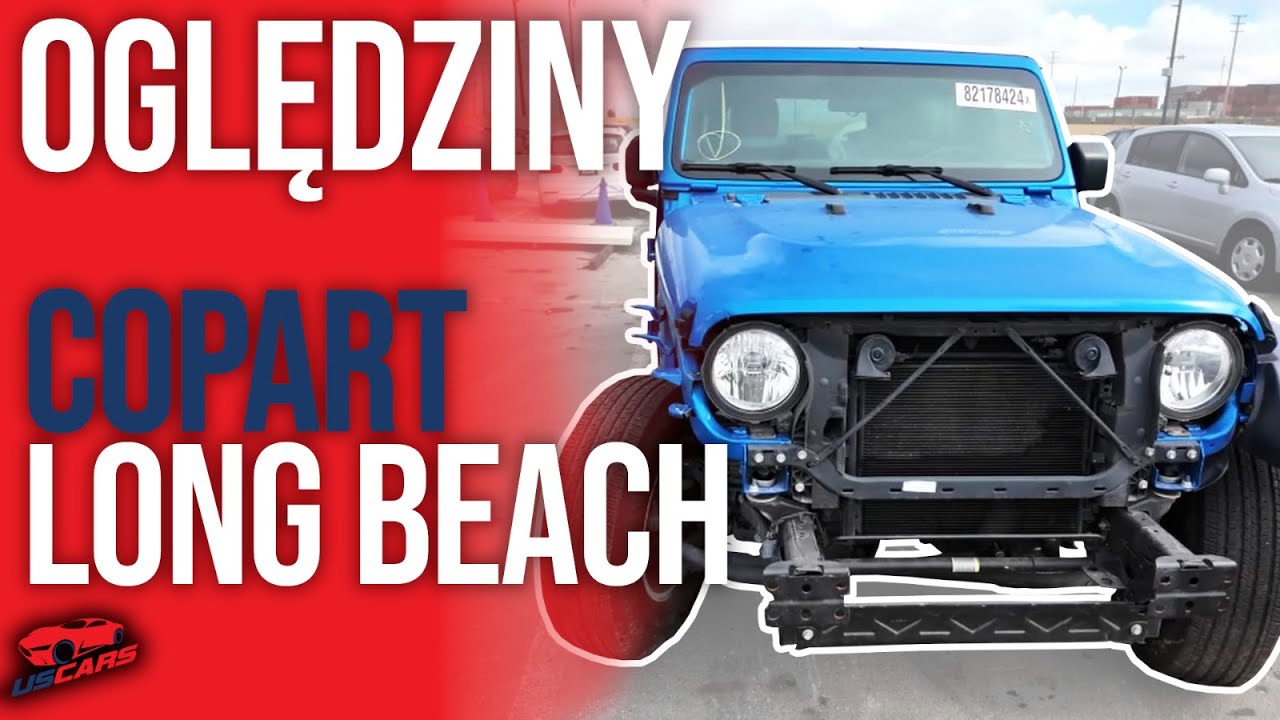 Co ciekawego na Copart Long Beach? DODGE CHALLENGER i JEEP WRANGLER pod lupą!