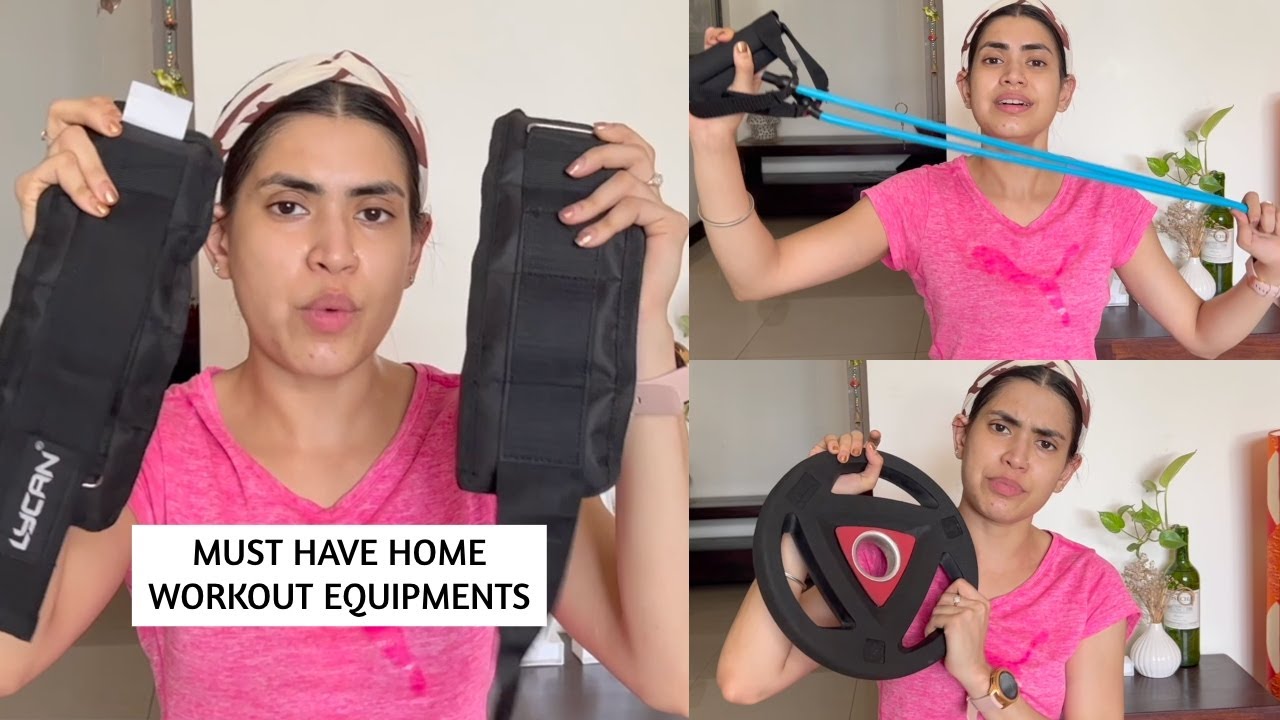 Affordable home workout equipment for weight loss (beginners & regulars)