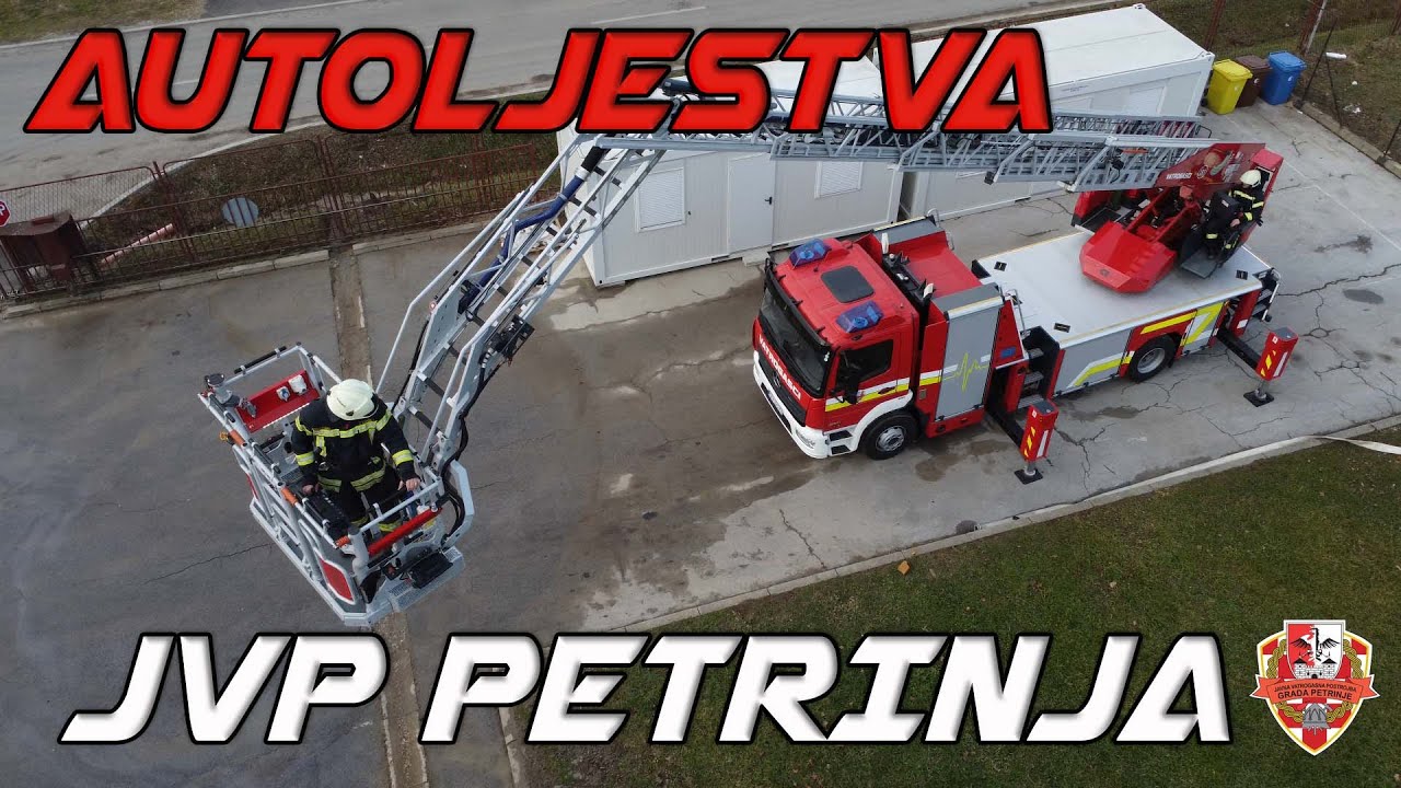 NOVA autoljestva JVP Petrinja, NEW car ladder fire department Petrinja - Croatia