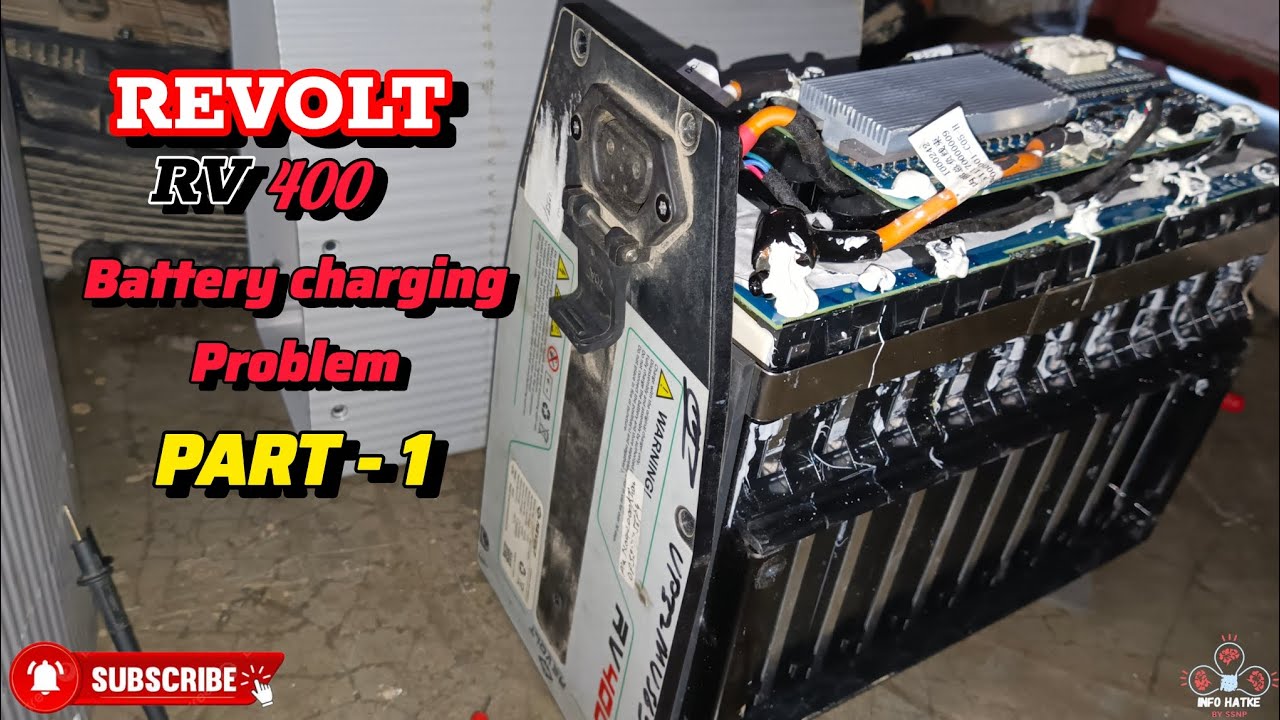Revolt RV400 BMS Battery Repairing Charging problem charging Issue/Problem SMART EvBATTERY SERVICE