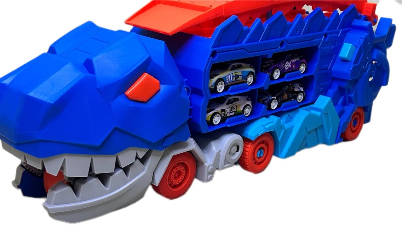 Dinosaur Transport Truck | Popo's Toys
