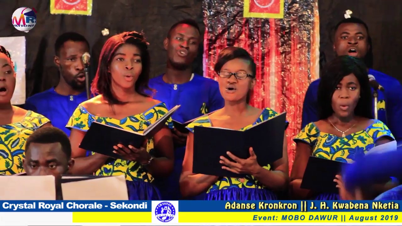 Crystal Royal Chorale || ADANSE KRONKRON || By J. H. Kwabena Nketia
