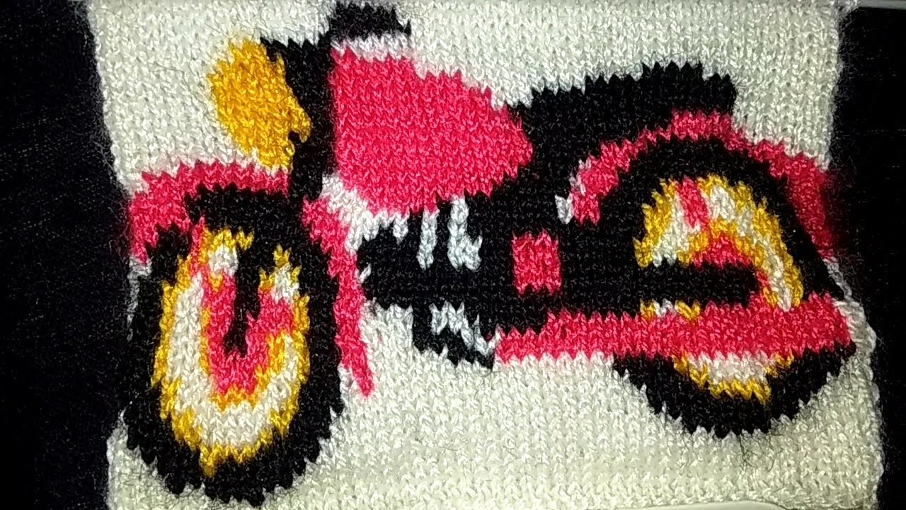How to Knit :Bike sweater design New Knitting Design Patterns #16 (Hindi) / Easy for Beginners