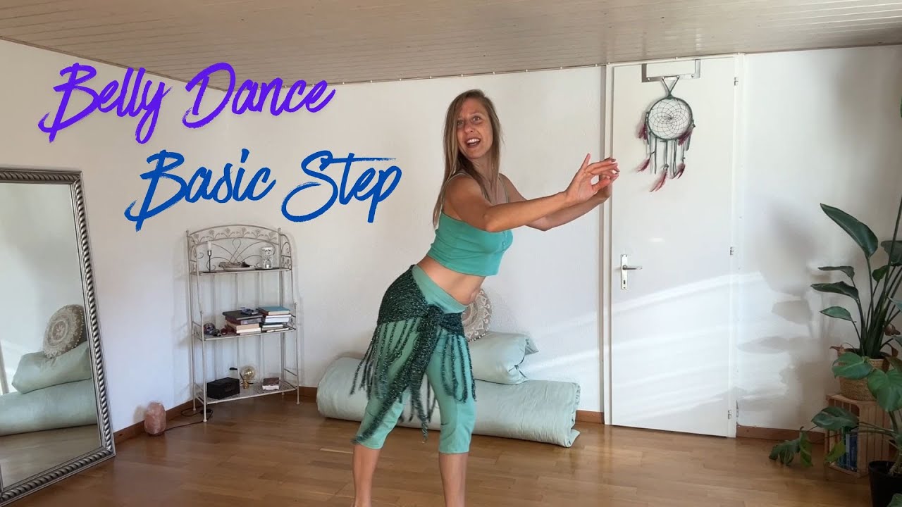 Belly Dance Tutorial - Basic Step - Belly Dance with Derwen