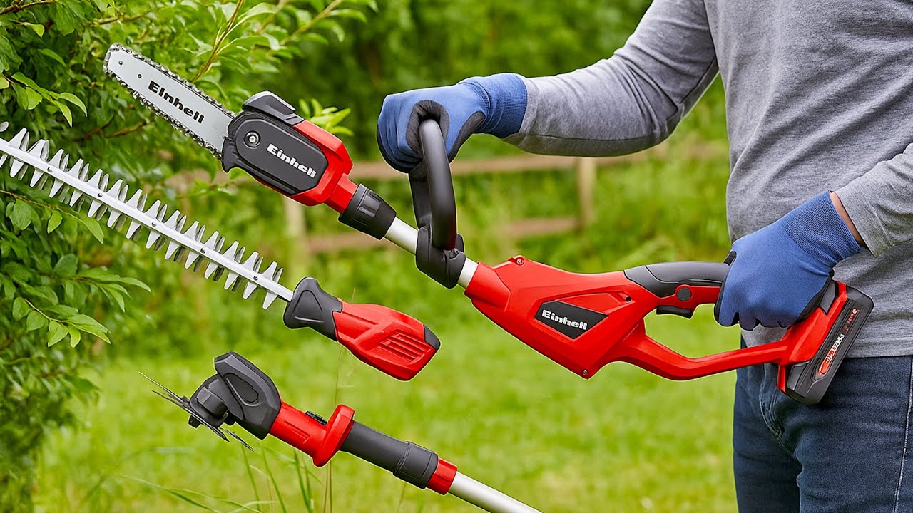 EINHELL GE-LM 36/4IN1 МУЛЬТИ-КОСКА-ОБРЕЗКА И ПИЛА НА АККУМУЛЯТОРЕ. ИДЕАЛЬНЫЙ АВТОР!