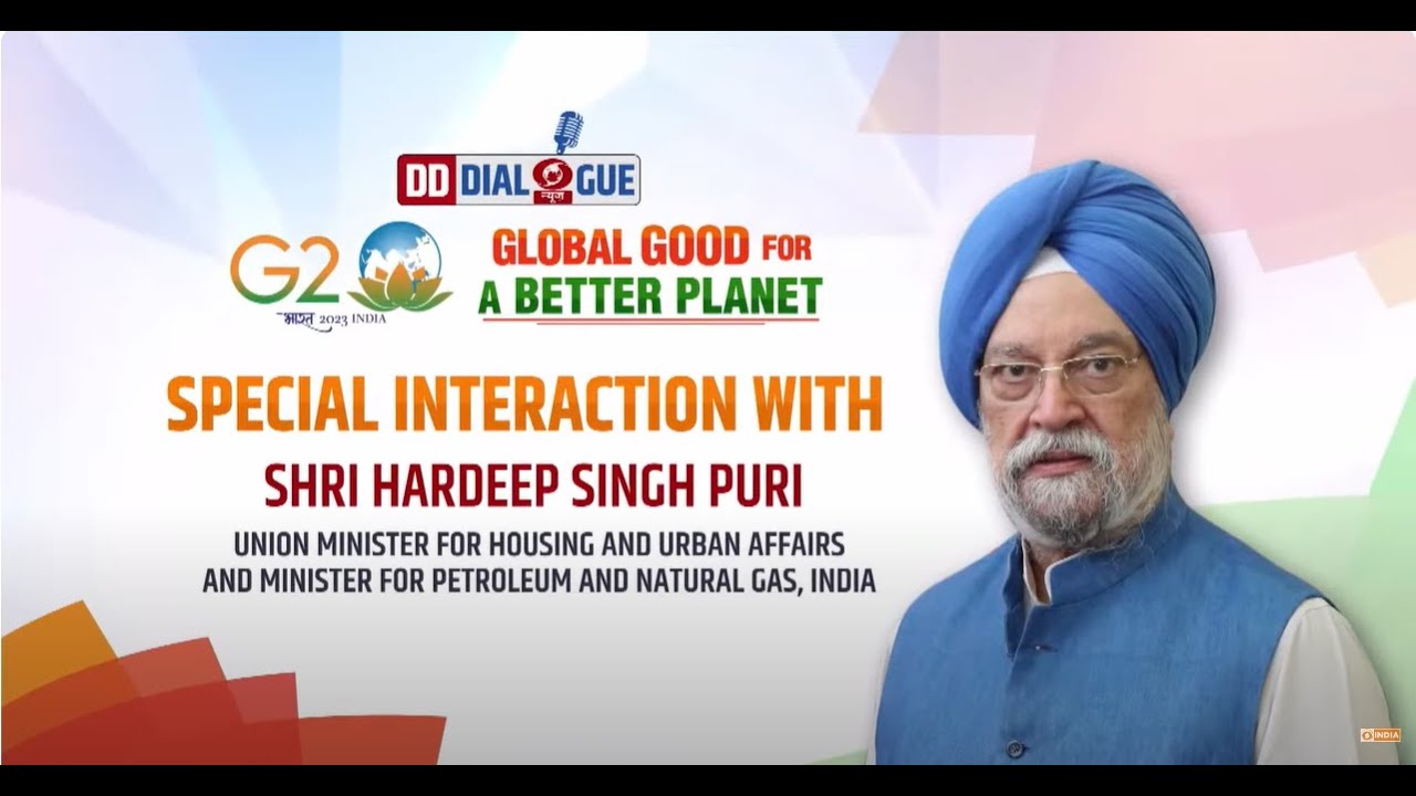 DD Dialogue | Special Interaction with Union Minister Hardeep Singh Puri