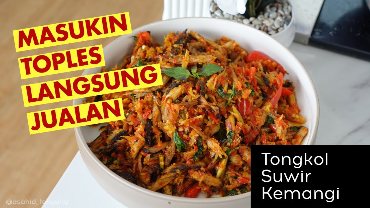 Punya Tongkol, Tapi pengen dibikin Sambal, Bisaaa !  || Resep Sambal Tongkol Suwir Kemangi