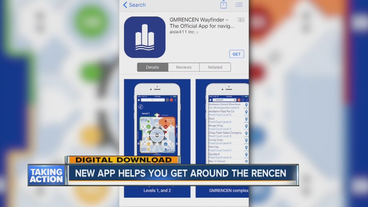 New app helps you navigate around the GM Renaissance Center