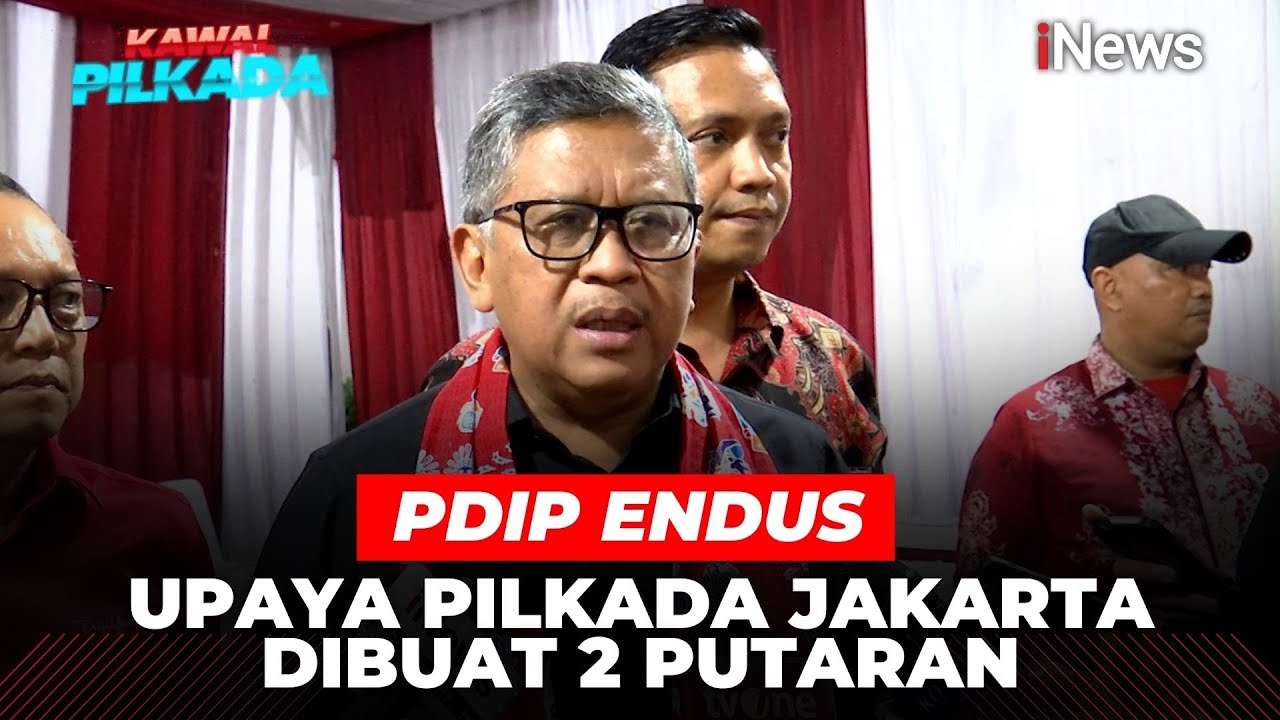 Sekjen PDIP Hasto Kristiyanto Sebut Ada Pihak yang Mengarahkan agar Pilkada Jakarta 2 Putaran