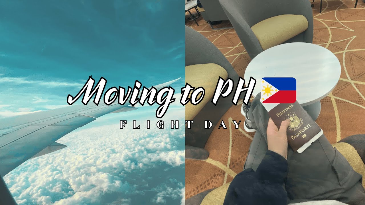 Moving to Philippines : Flight Day [A Day in my Life, Silent Vlog, Moving Vlog, UAE to PH Journey]