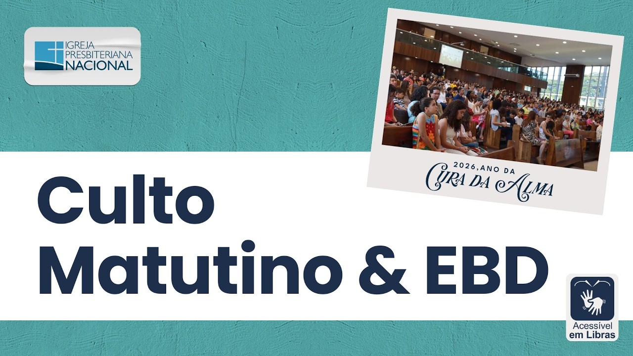 O deserto e a cura da alma. Números 1:1-4 | Rev. Rogério Cunha | 08/03/2026