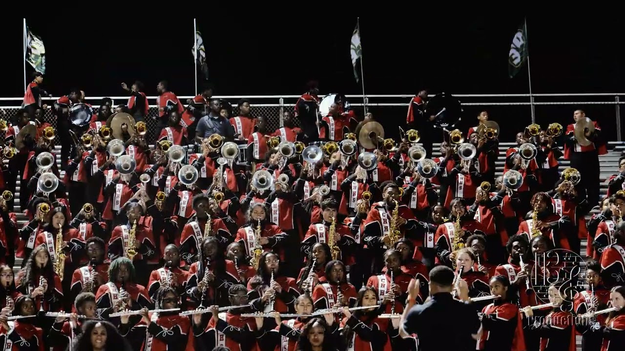 Cedar Hill HS Red Army Band - Stand Performance - Cedar Hill HS vs DeSoto HS - 2022