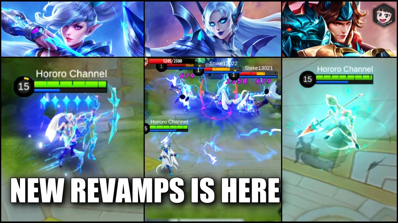 REVAMPED ZILONG MIYA AND EUDORA!!!