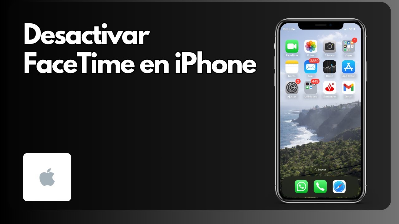 C&oacute;mo desactivar FaceTime en iPhone