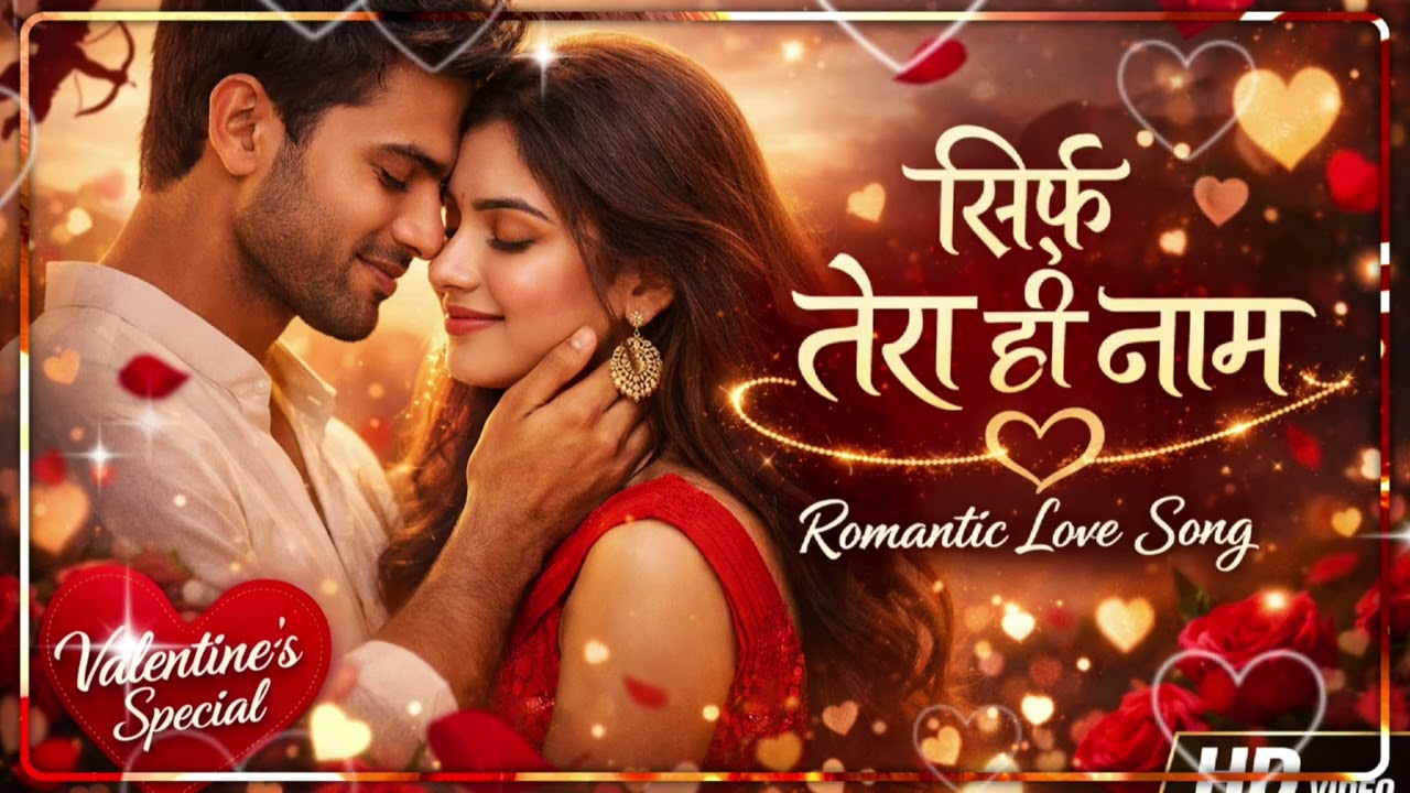 Valentine’s Day Special 💖 Sirf Tera Hi Naam | New Hindi Romantic Song