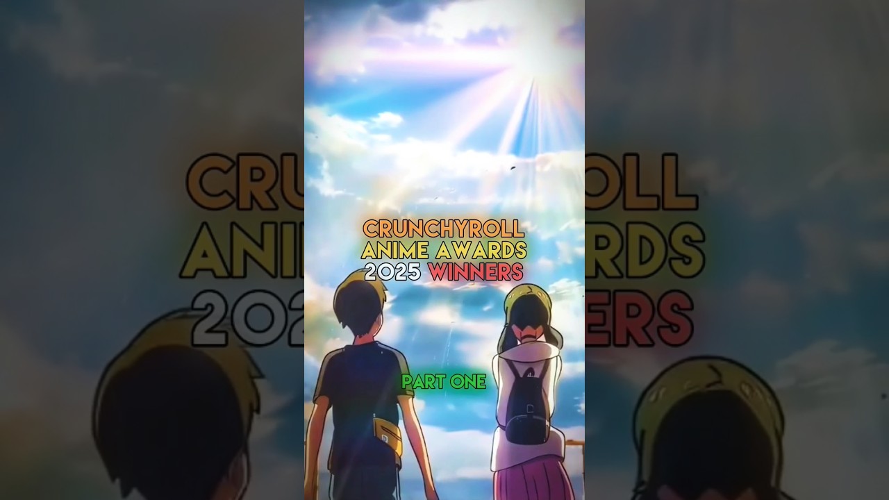 Crunchyroll Anime Awards 2025 Winners (Part 1)✨| #anime #animeawards #crunchyroll #rushiledits #fyp