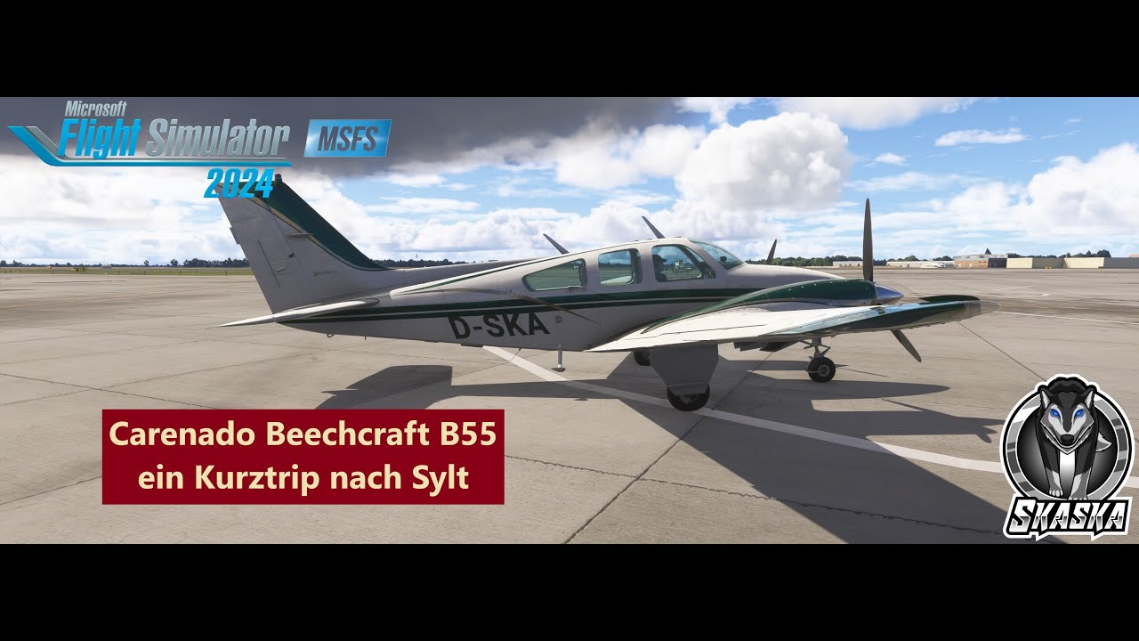 MSFS2024! Carenado Beechcraft B55 - Kurztrip nach Sylt