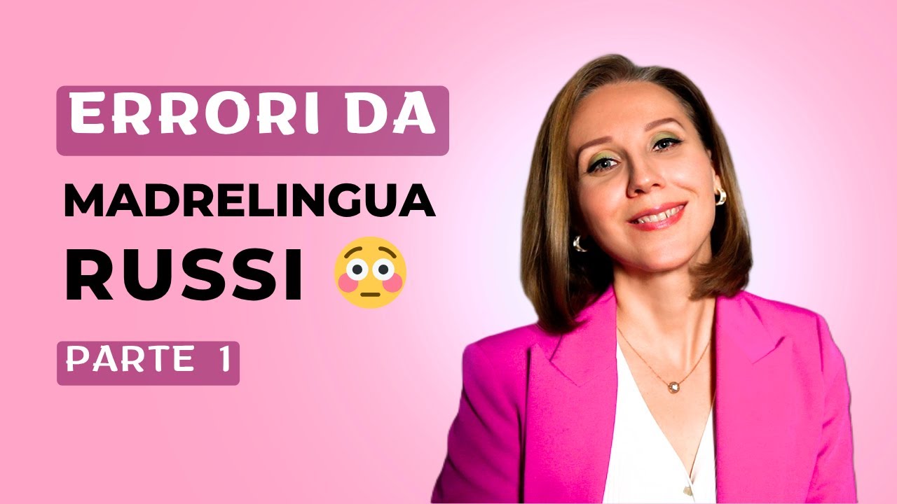 Ti basteranno 6 parole per parlare meglio dei russi. PARTE 1
