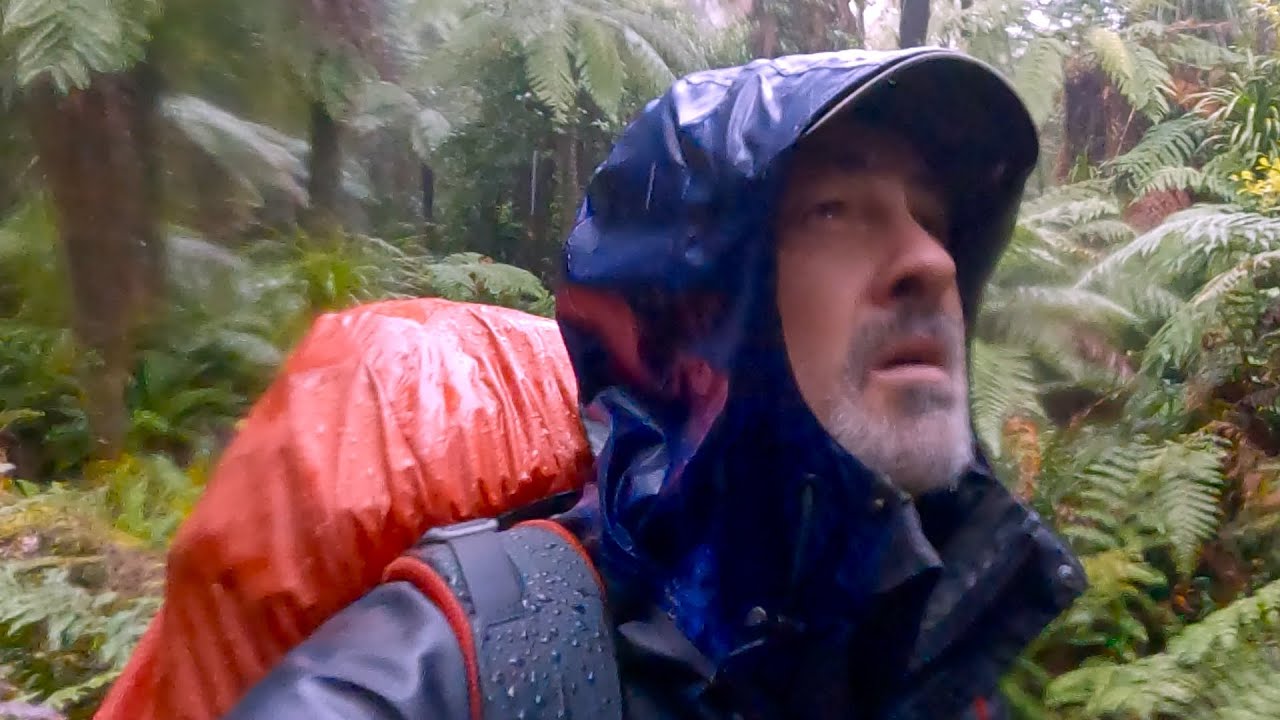 Te Whare Okioki, Heavy Rain Hike and Camp. Kaimai Ranges.