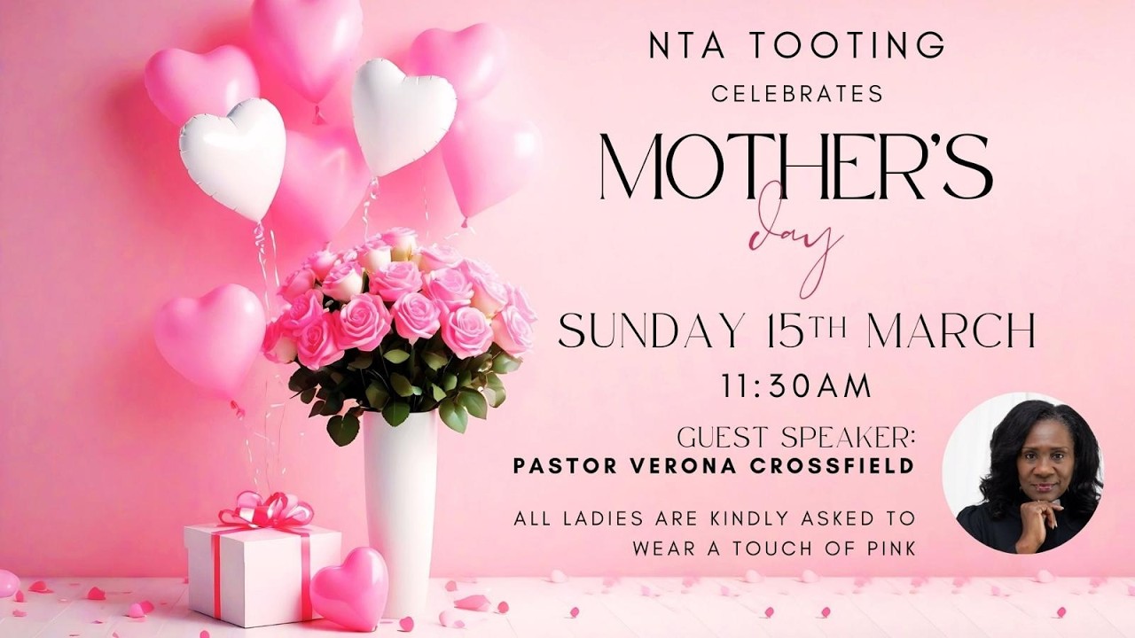Mother's Day Service | You Are Enough- Ezer | Guest Speaker: Pastor Verona Crossfield  | NTA Tooting