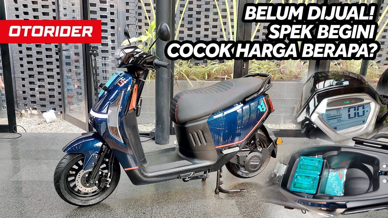 Electrum H5 - Motor Listrik - Impresi Perdana | OtoRider