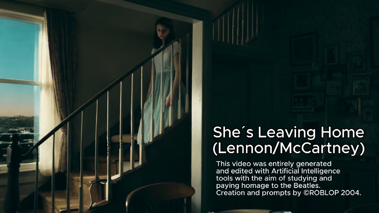 She´s Leaving Home LIVE   AI GENERATED