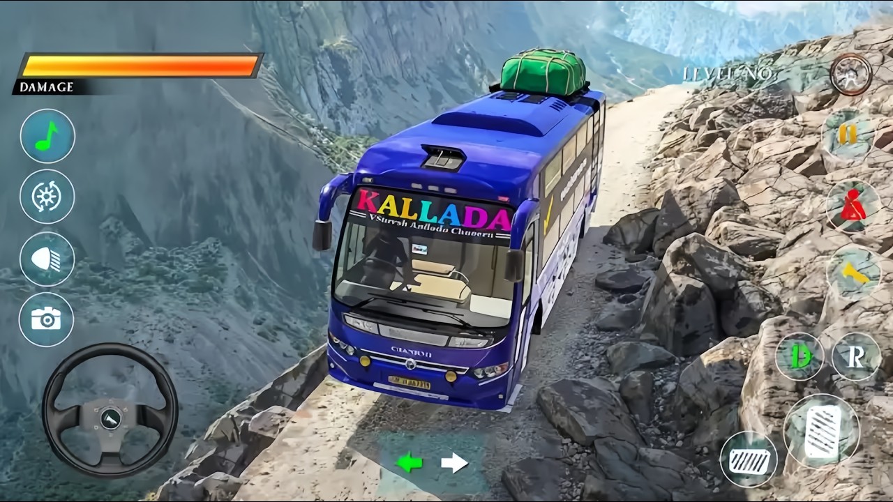 Uphill Bus Simulator Games 3D Gameplay | Extreme Mountain Bus Driving Android