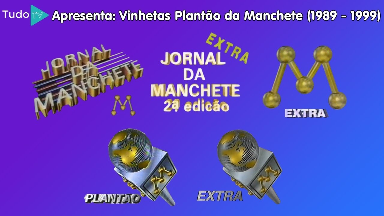 Cronologia #269: Vinhetas Plantão da Manchete (1989 - 1999)