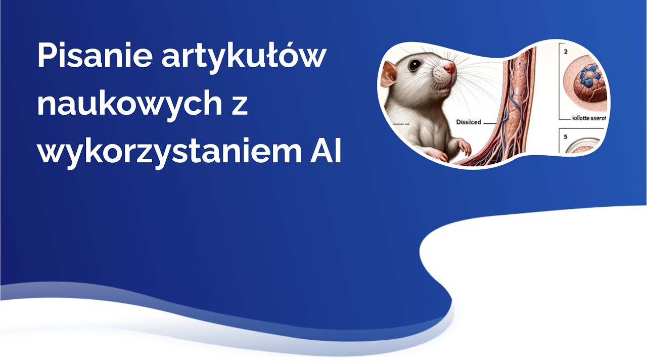 Pisanie artykuł&oacute;w naukowych z wykorzystaniem AI, sztucznej inteligencji