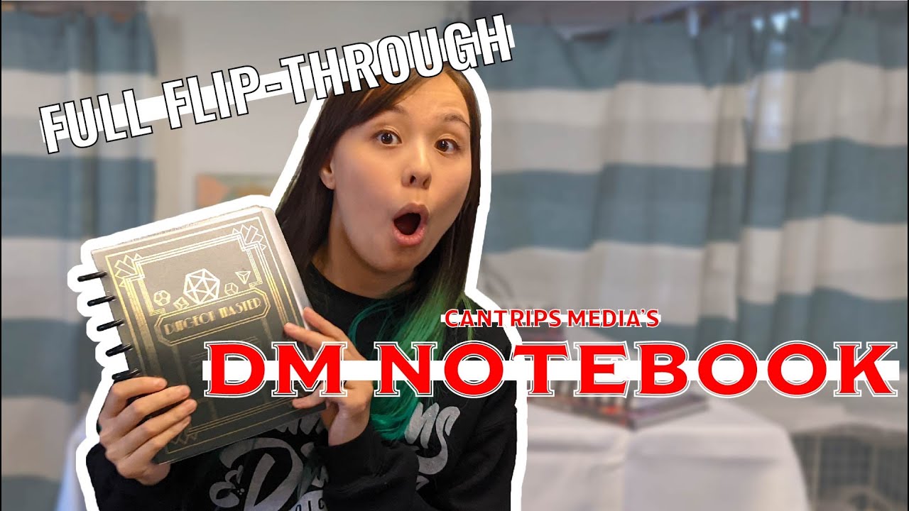 The Ultimate DM Journal Tour | Use Our D&D DM Notebook for Homebrew