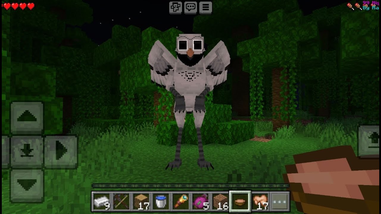 99 Nights in The Forest v2 Addon in Minecraft PE